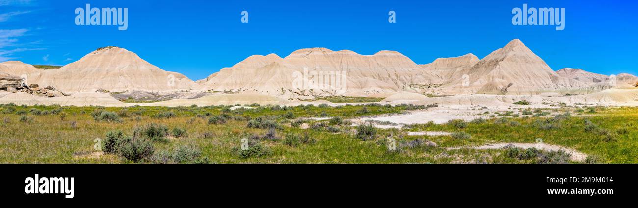 Berge im Toadstool Geological Park, Crawford, Nebraska, USA Stockfoto