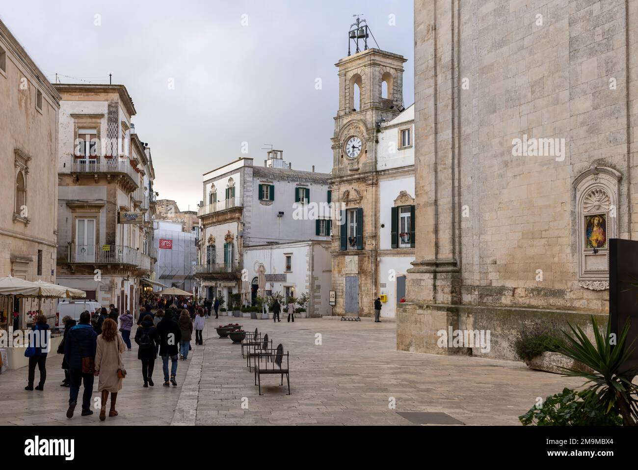 Reisefotografie, Martina Franca, Apulien, Italien Stockfoto