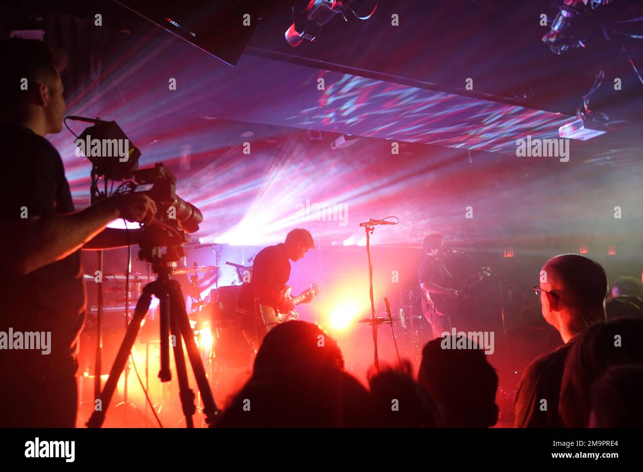 Milky Chance im Konzert im Le Poisson Rouge in New York Stockfoto