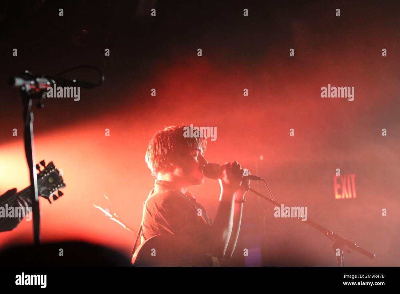 Milky Chance im Konzert im Le Poisson Rouge in New York Stockfoto