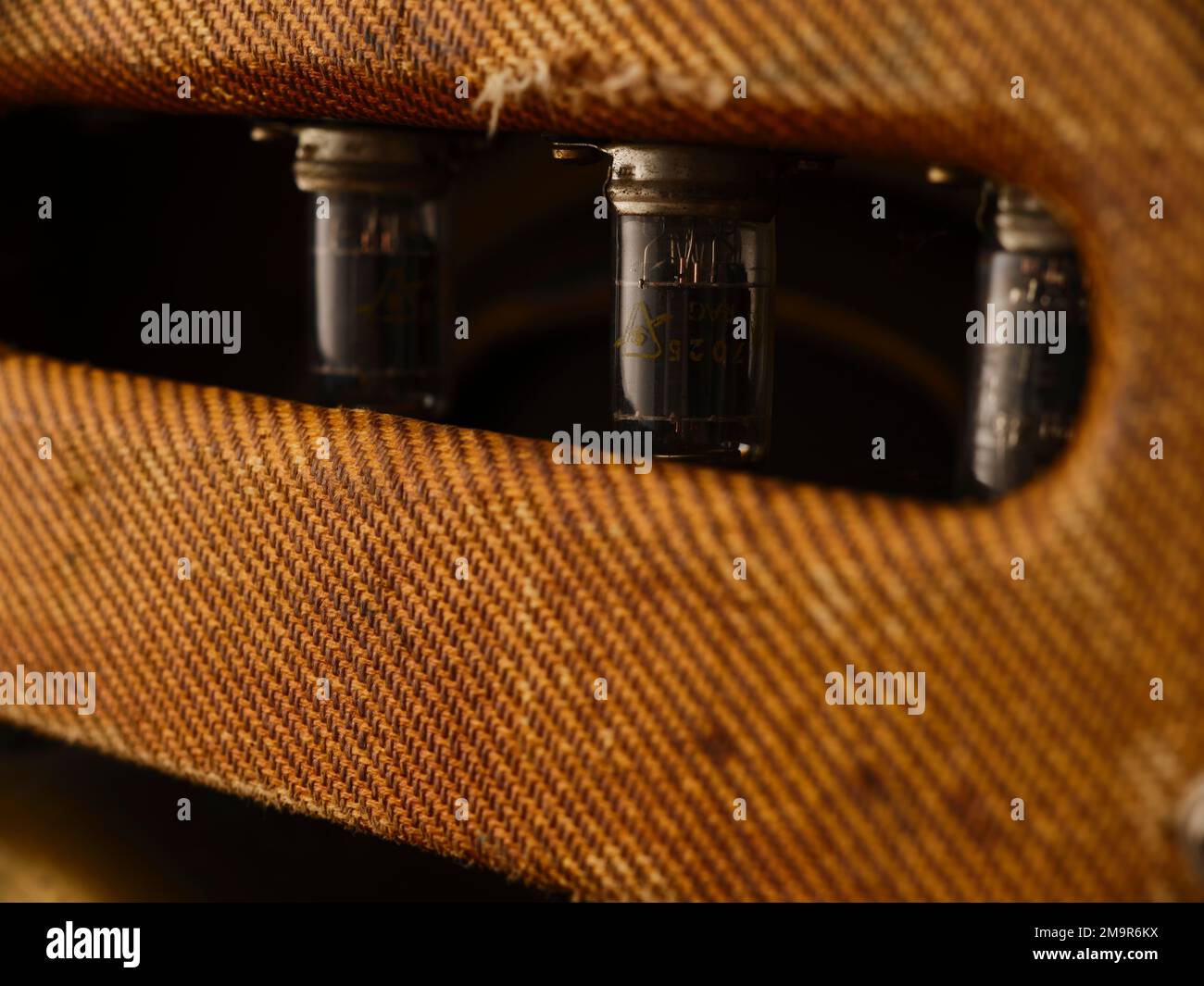 1957 Fender Bandmaster Gitarrenverstärker Stockfoto
