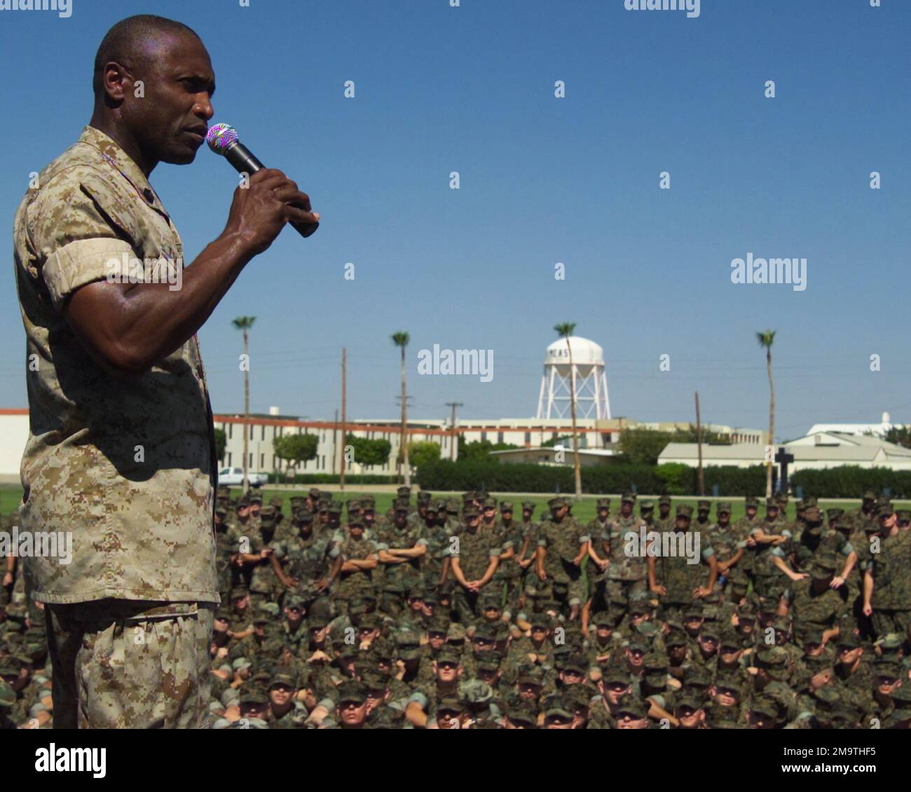 030925-M-4330-004. Basis: Marine Corps Air Station, Yuma Bundesstaat: Arizona (AZ) Land: Vereinigte Staaten von Amerika (USA) Szene Hauptkommando gezeigt: Station Stockfoto