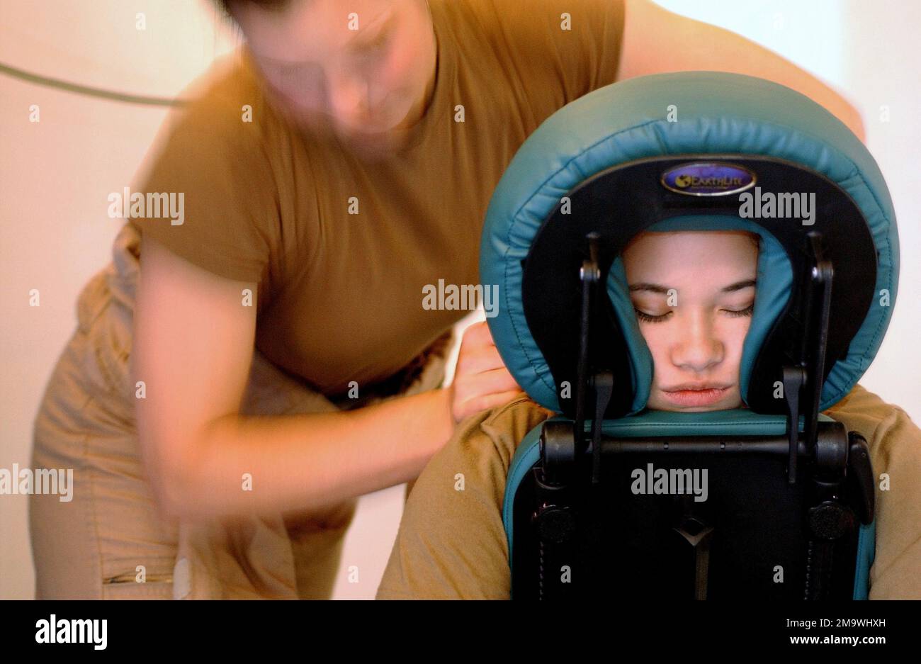 031211-F-0881Z-015. Basis: Internationaler Flughafen Bagdad Land: Irak (IRQ) Stockfoto