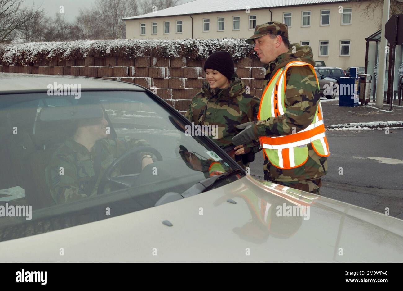 031223-F-3886C-028. Basis: Rhein-Main-Luftwaffenstützpunkt Land: Deutschland / Deutschland (DEU) Szene Hauptkommando gezeigt: USAFE Stockfoto