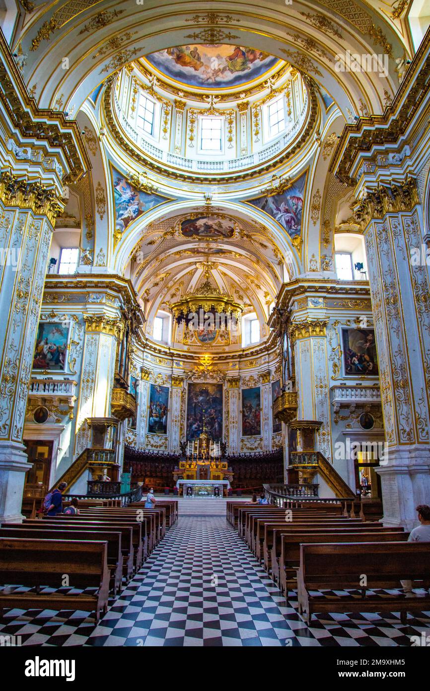 Dom von Bergamo oder Cattedrale Duomo di Bergamo e Battistero in der