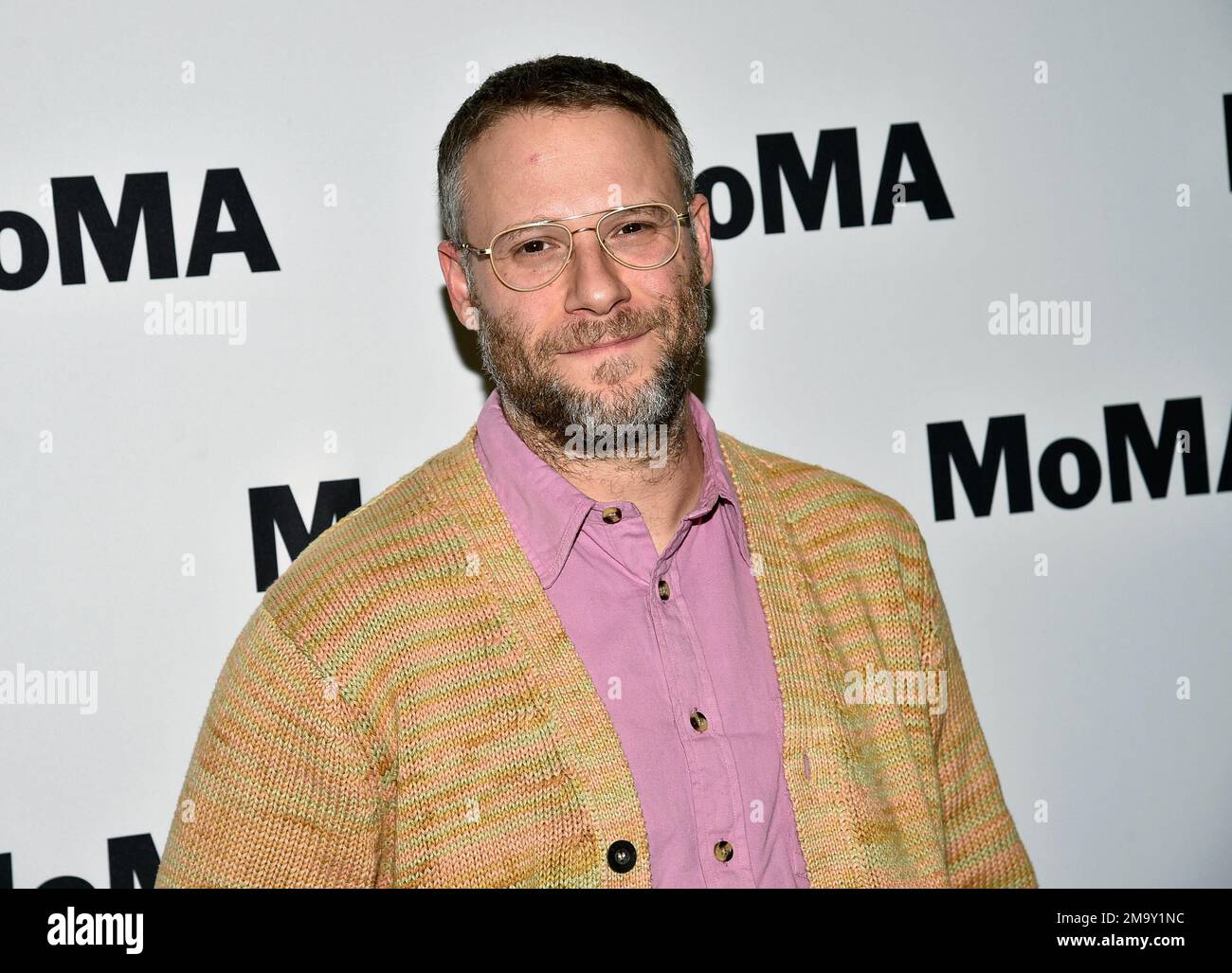 Seth Rogen attends a special screening of "The Fabelmans" at The Museum of Modern Art on Thursday, Nov. 10, 2022, in New York. (Photo by Evan Agostini/Invision/AP) Stockfoto