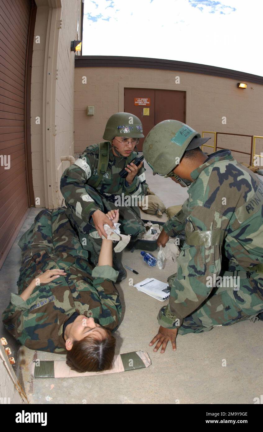 040325-F-5388P-004. Basis: Luftwaffenstützpunkt Holloman Bundesstaat: New Mexico (NM) Land: Vereinigte Staaten von Amerika (USA) Stockfoto