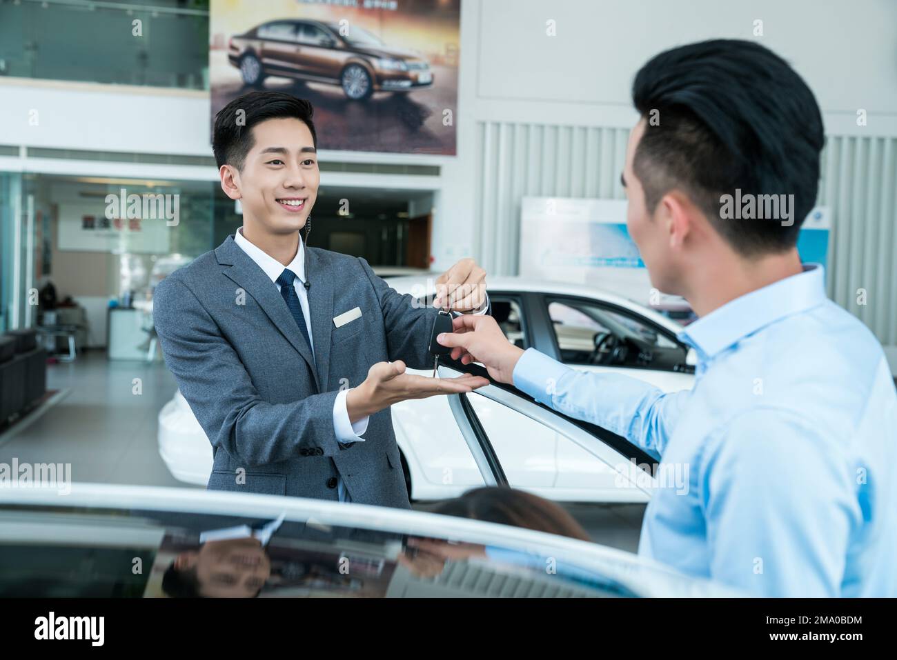 Junge Leute in der 4-s-Werkstatt Stockfoto
