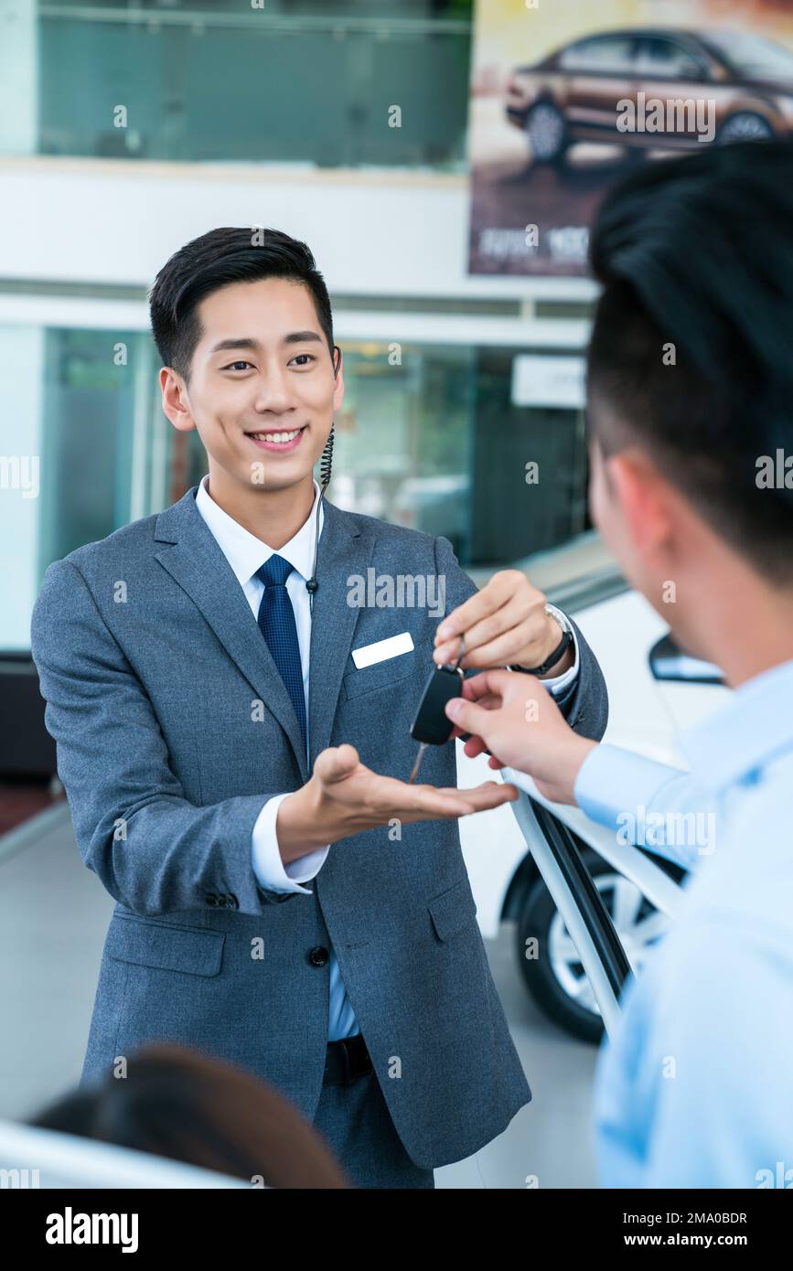 Junge Leute in der 4-s-Werkstatt Stockfoto