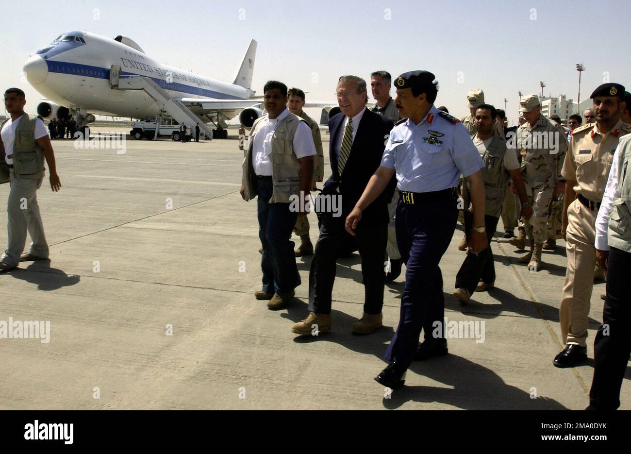 040513-F-6655M-042. Basis: Internationaler Flughafen Bagdad Land: Irak (IRQ) Stockfoto