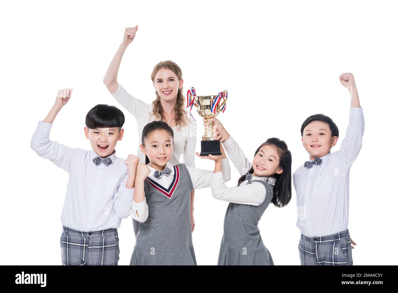 Die Lehrerin und die Schülerin Stockfoto