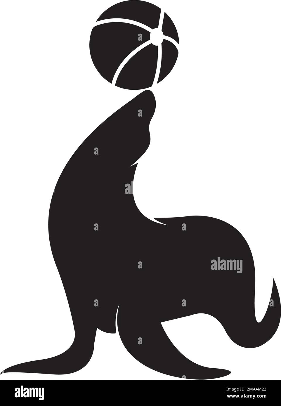 Versiegelt das Logo der Vorlage für Vektorsymbole Stock Vektor