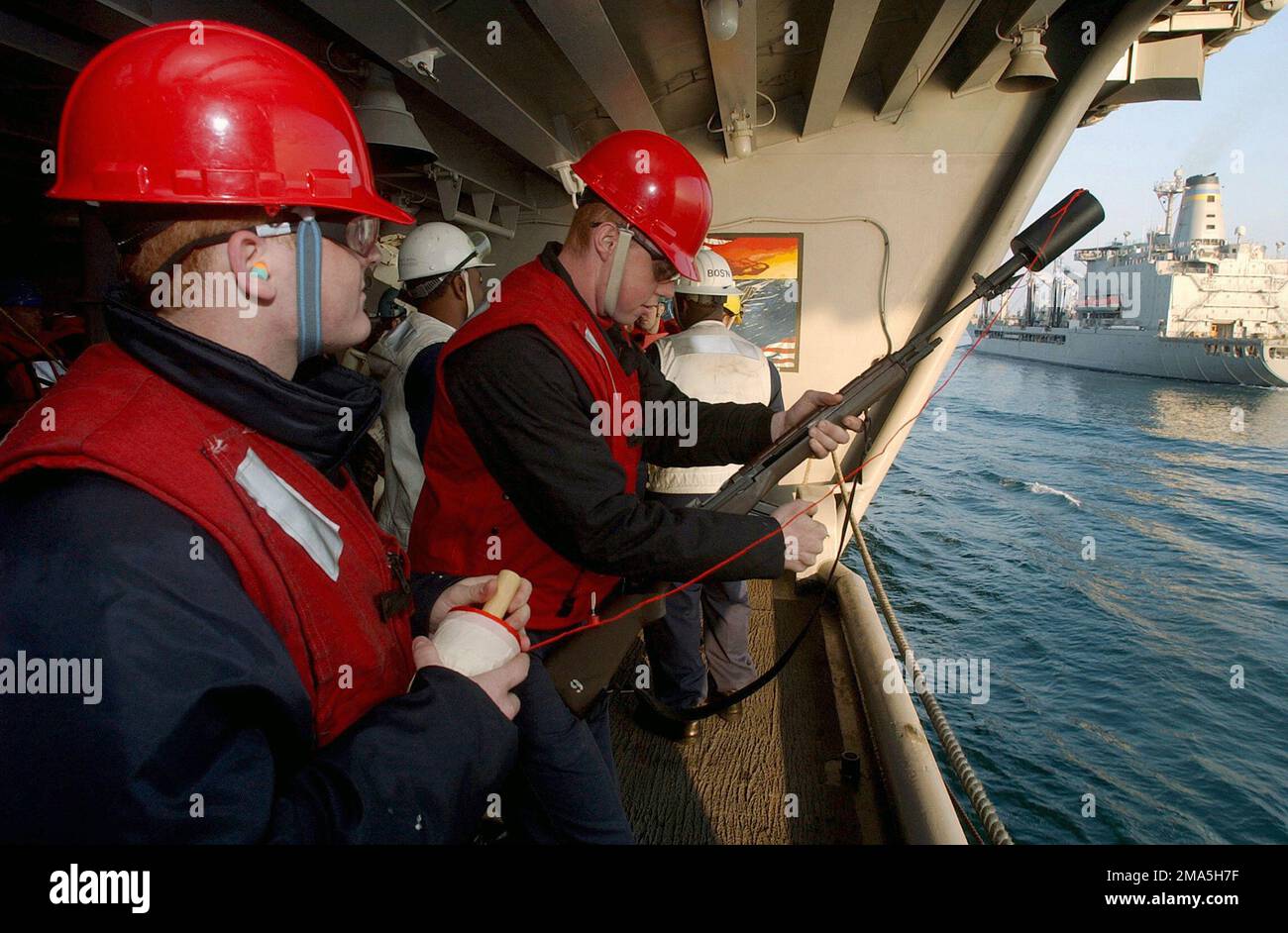 050116-N-4757S-010. Basis: USS Harry S. Truman (CVN 75) Stockfoto