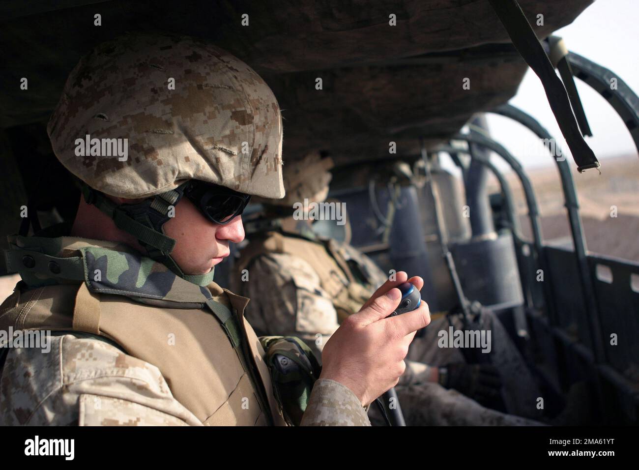 050319-M-1327J-004. Basis: Camp Al Asad Staat: Al Anbar Land: Irak (IRQ) Hauptkommando gezeigt: 8. ESB Stockfoto