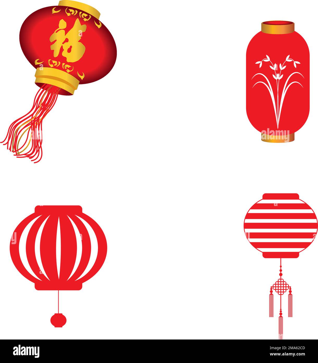 Design der Vektorvorlage für das chinesische Neujahrssymbol Stock Vektor