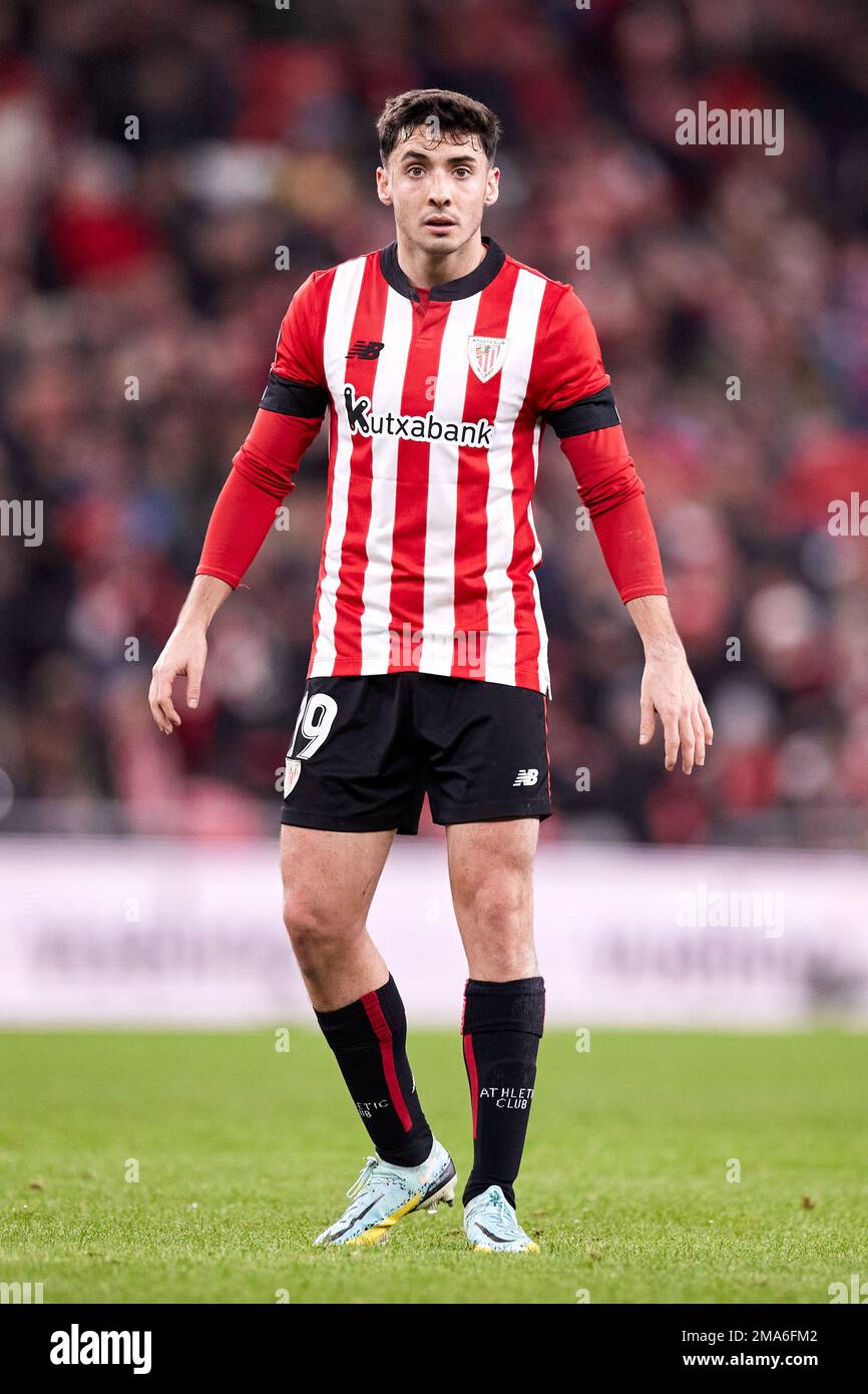 OiER Zarraga vom Athletic Club während des Spanish Cup, Copa del Rey