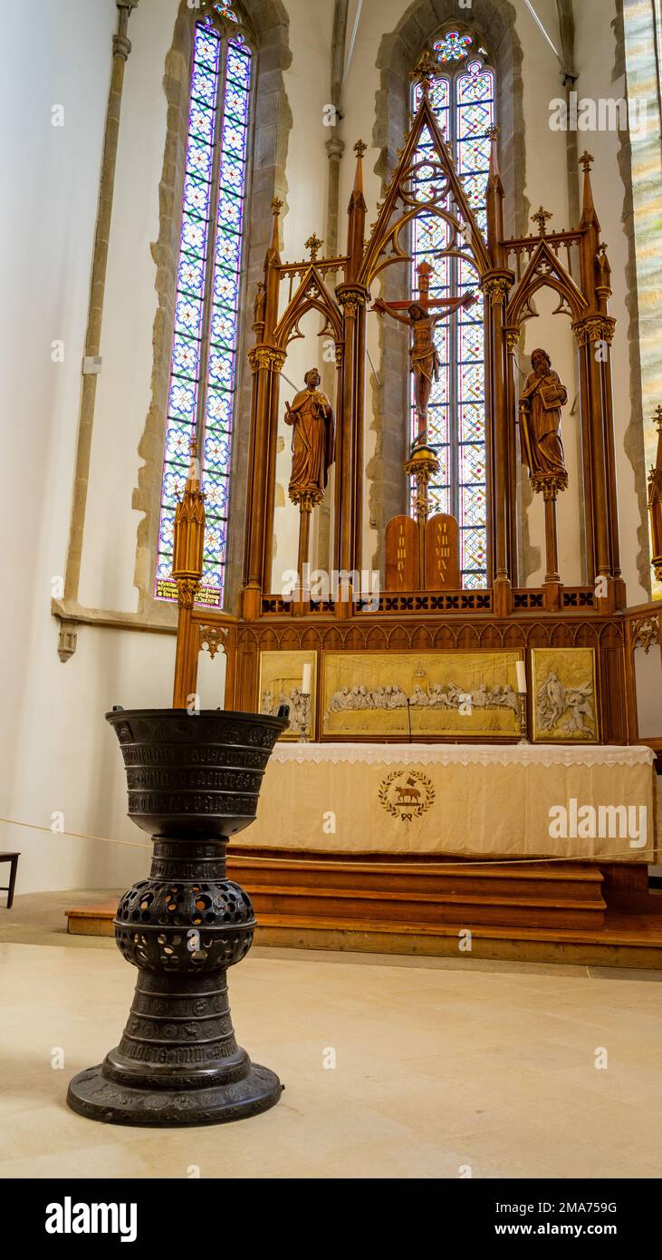 Schöne Kirche Stockfoto