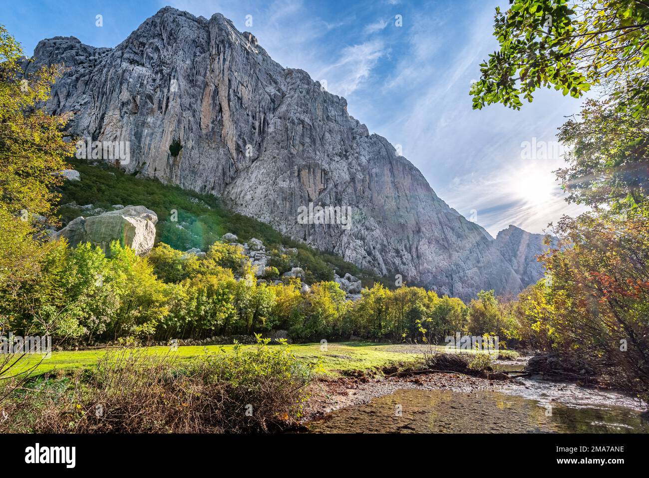 Paklenica, Velebit Stockfoto