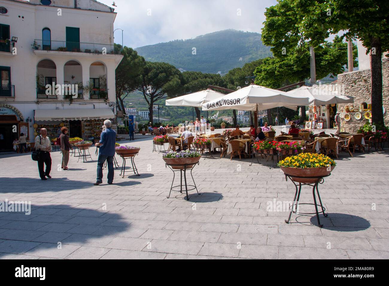 Ravello, Italien - Amalfiküste Stockfoto