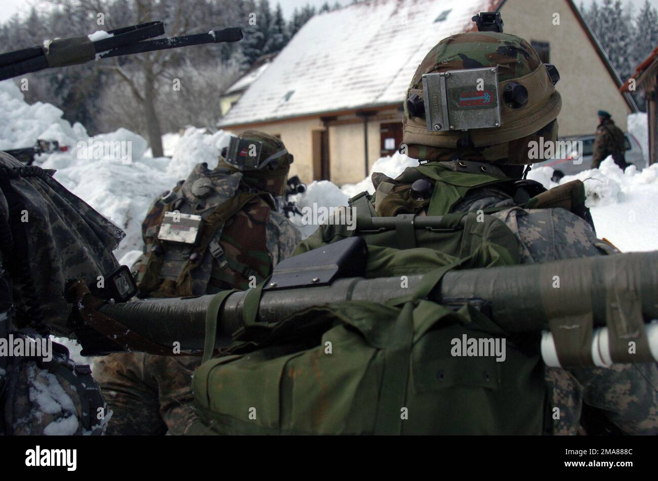 060308-A-3733B-004. Operation/Serie: ADELSHEPHERD Base: Hohenfels Bundesstaat Bayern Land: Deutschland / Deutschland (DEU) Hauptkommando: 1. INFANTERIEDIVISION Stockfoto