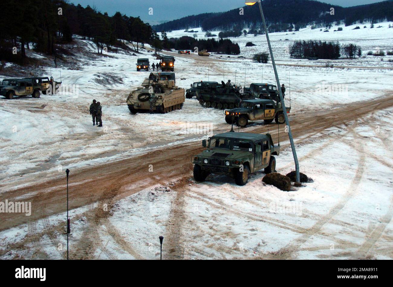 060310-A-3733B-005. Operation/Serie: ADELSHEPHERD Base: Hohenfels Bundesstaat Bayern Land: Deutschland / Deutschland (DEU) Hauptkommando: 1. INFANTERIEDIVISION Stockfoto