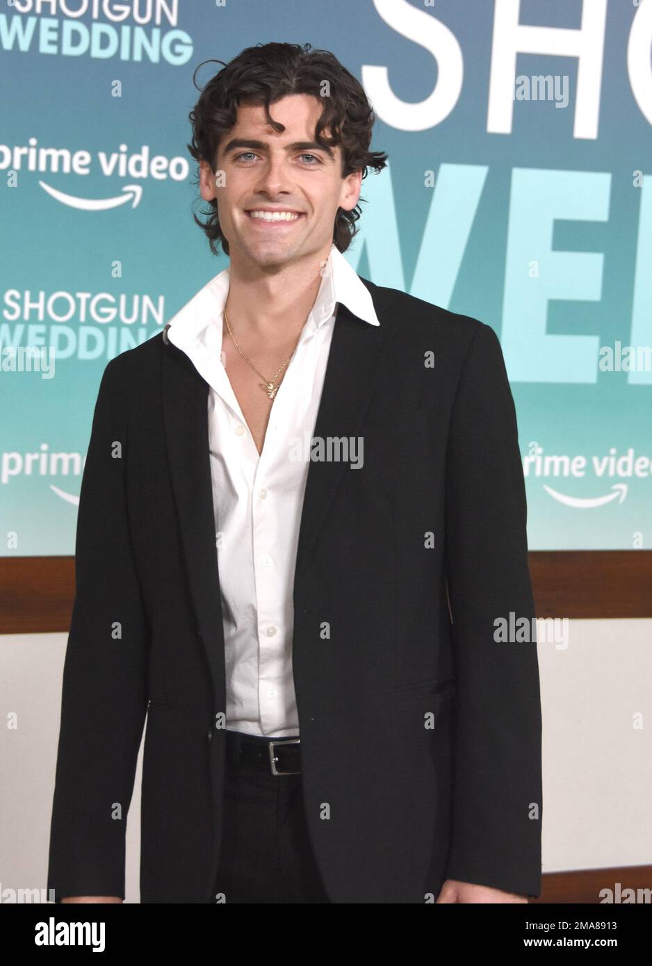 Hollywood, Kalifornien, USA 18. Januar 2023 Hootie Hurley nimmt am 18. Januar 2023 an der Premiere „Shotgun Wedding“ von Prime Video im TCL Chinese Theatre in Hollywood, Kalifornien, USA Teil. Foto: Barry King/Alamy Live News Stockfoto