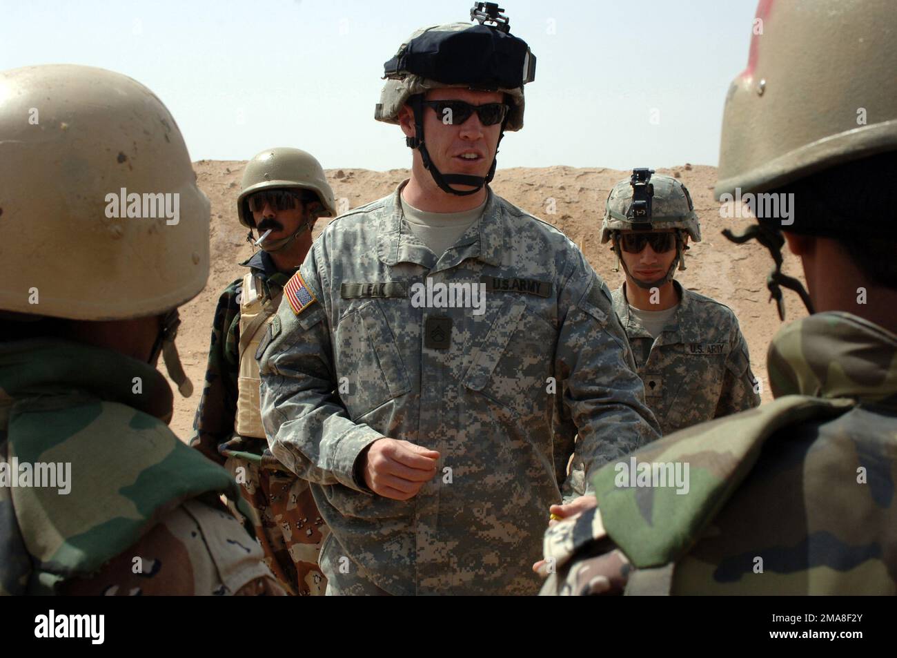 060324-A-7969G-019. Basis: Vorwärtsgerichtete Operationsbasis Summerall Staat: Salah Ah DIN Land: Irak (IRQ) Hauptkommando: DIVISION 101. ab Stockfoto