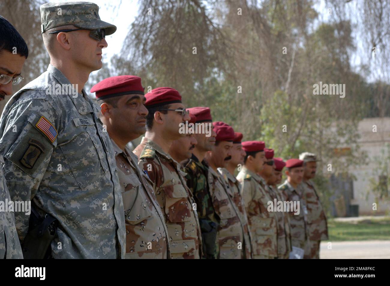 060325-A-7969G-032. Basis: Vorwärtsgerichtete Operationsbasis Summerall Staat: Salah Ah DIN Land: Irak (IRQ) Hauptkommando: DIVISION 101. ab Stockfoto