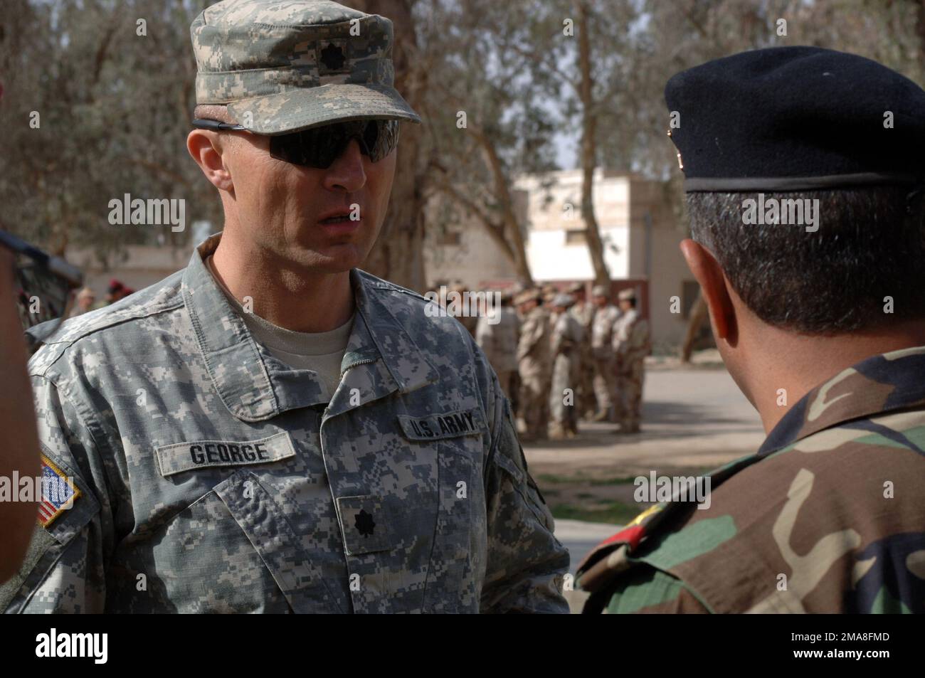 060325-A-7969G-039. Basis: Vorwärtsgerichtete Operationsbasis Summerall Staat: Salah Ah DIN Land: Irak (IRQ) Hauptkommando: DIVISION 101. ab Stockfoto