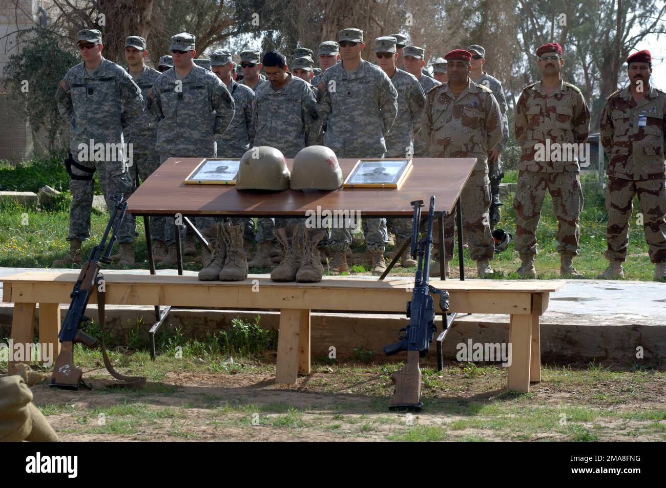 060325-A-7969G-029. Basis: Vorwärtsgerichtete Operationsbasis Summerall Staat: Salah Ah DIN Land: Irak (IRQ) Hauptkommando: DIVISION 101. ab Stockfoto