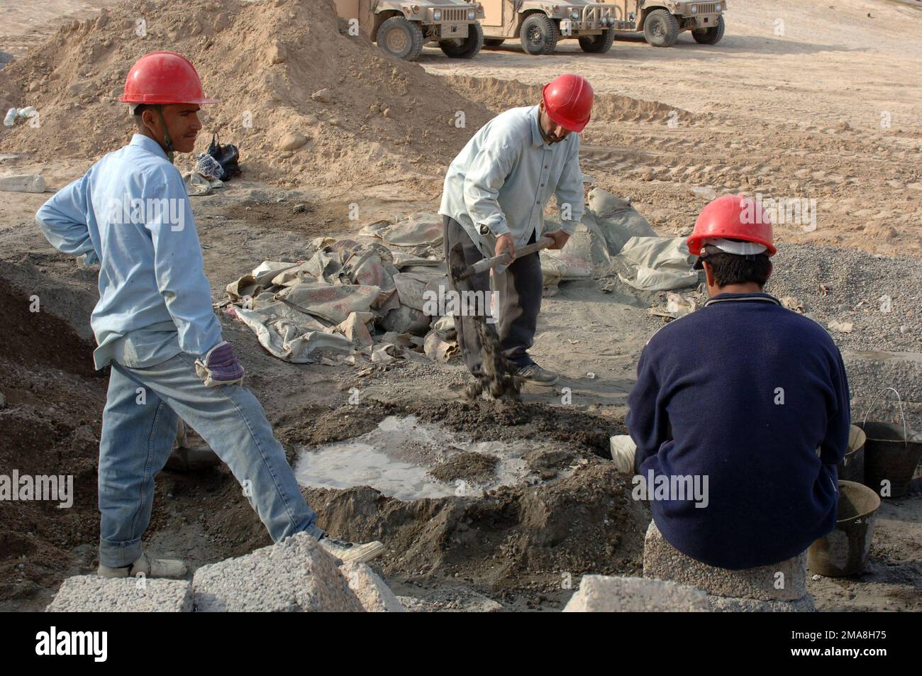 060328-A-7969G-013. Basis: Bundesstaat Fatah: Salah Ah DIN Land: Irak (IRQ) Hauptkommando: DIVISION 101. ab Stockfoto