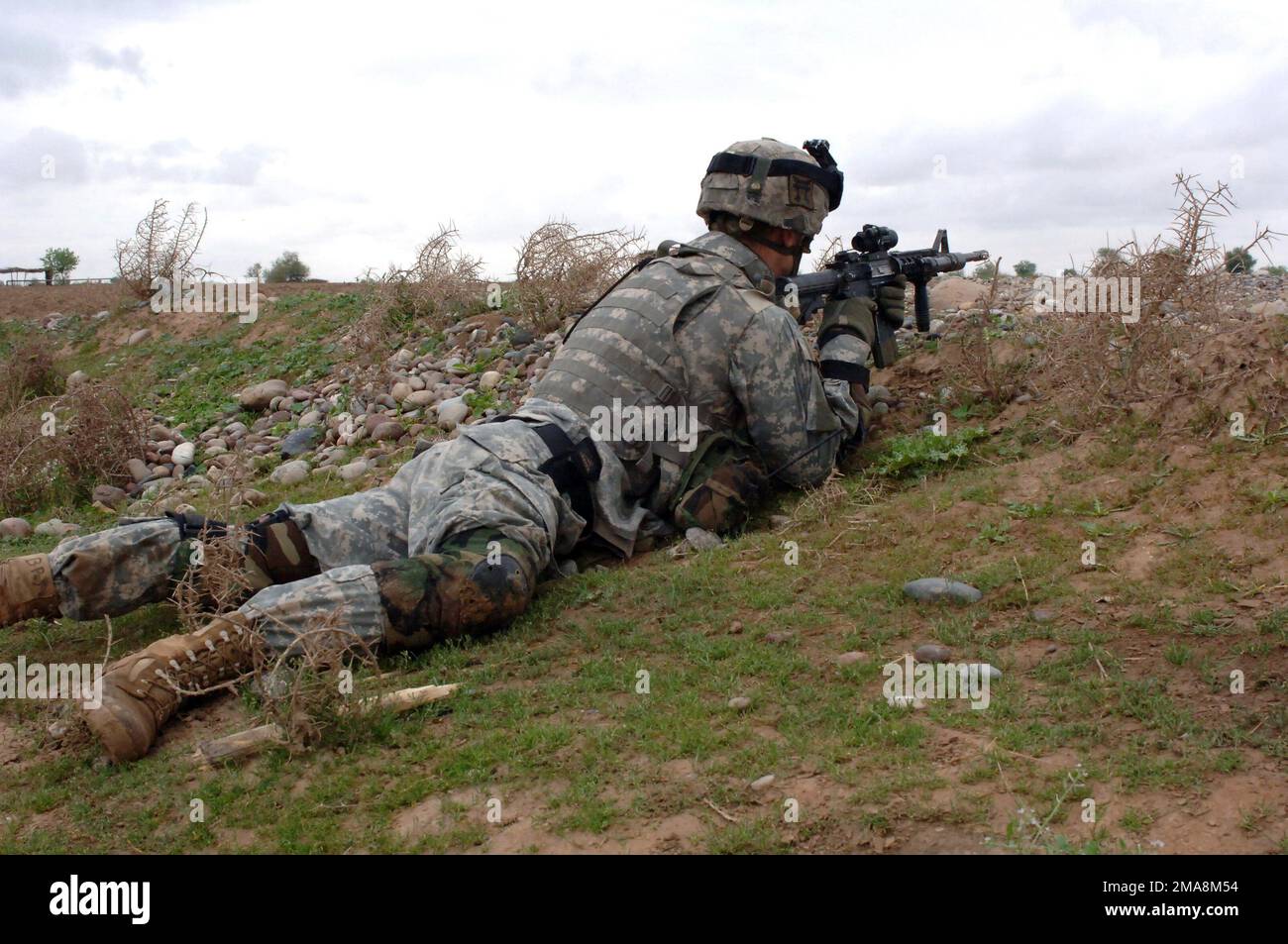 060403-A-7969G-020. Basis: Bojarij Staat: Salah Ah DIN Land: Irak (IRQ) Szene Hauptkommando gezeigt: 101. DIVISION ab Stockfoto