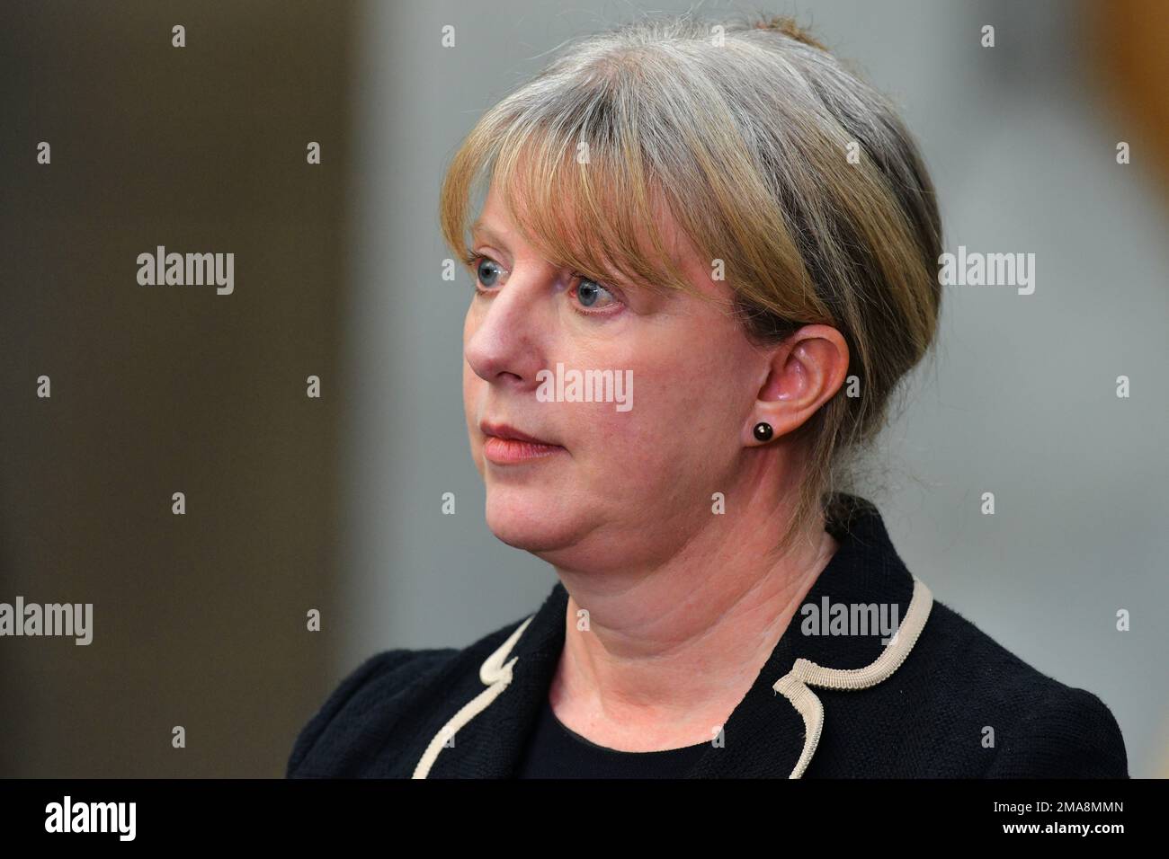 Edinburgh Scotland, UK 19. Januar 2023 Shona Robison im Schottischen Parlament. Live-Nachrichten von sst/alamy Stockfoto