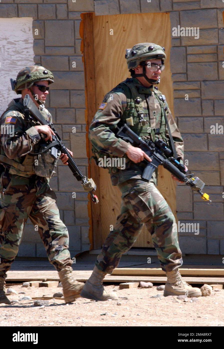 060408-A-1067B-001. Basis: Fort Irwin Bundesstaat: Kalifornien (CA) Land: Vereinigte Staaten von Amerika (USA) Stockfoto