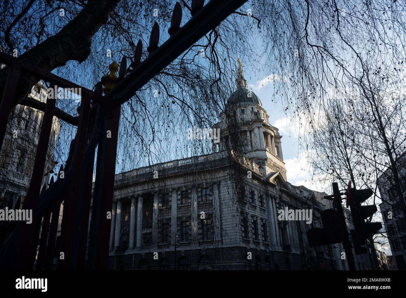 Central Criminal Court of England and Wales, The Old Bailey, in London, Großbritannien Stockfoto