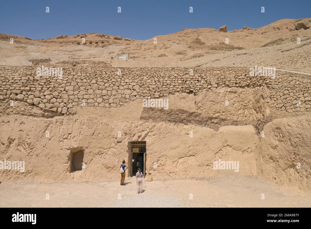 Grab des Wesir Rechmire TT100, Gräber der Noblen, Theben-West, Ägypten Stockfoto