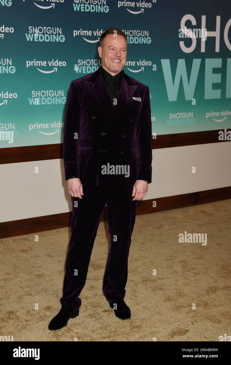 Hollywood, Ca. 18. Januar 2023. Regisseur Jason Moore nimmt am 18. Januar 2023 im TCL Chinese Theatre in Hollywood, Kalifornien, an der Premiere von Prime Video's „Shotgun Wedding“ Teil. Kredit: Jeffrey Mayer/Jtm Photos/Media Punch/Alamy Live News Stockfoto