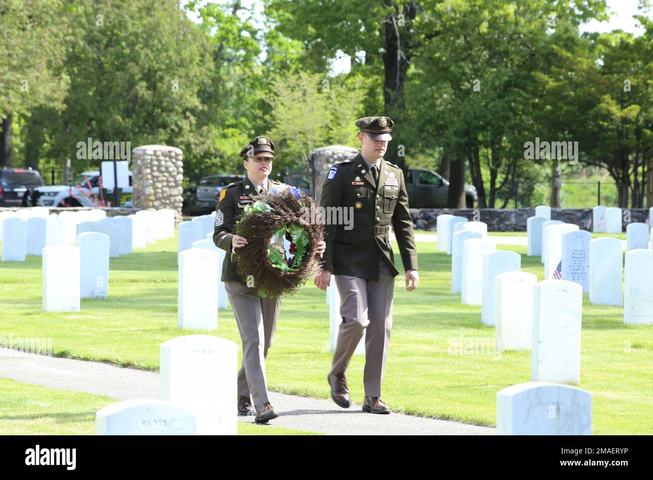 Lieutenant Colonel Trent Colestock, Fort Devens Garnisonskommandeur und ...