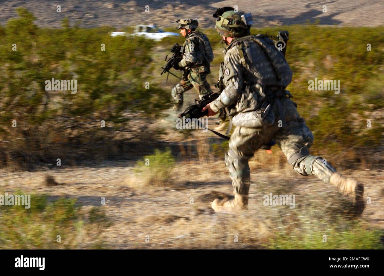 060507-A-1067B-013. Basis: Fort Irwin Bundesstaat: Kalifornien (CA) Land: Vereinigte Staaten von Amerika (USA) Stockfoto