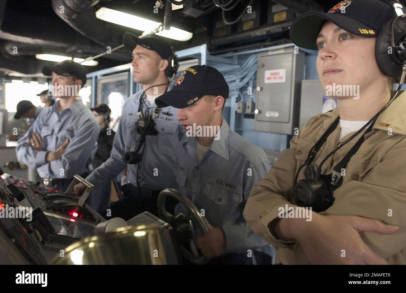 060516-N-9851B-004. Basis: USS Tortuga (LSD 46) Stockfoto