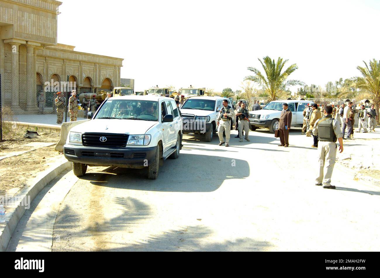 070313-M-0948M-057. Basis: Camp Blue Diamond State: Al Anbar Country: Iraq (IRQ) Scene Major Command gezeigt: 7. IRAKISCHE ARMEE DIVISION Stockfoto