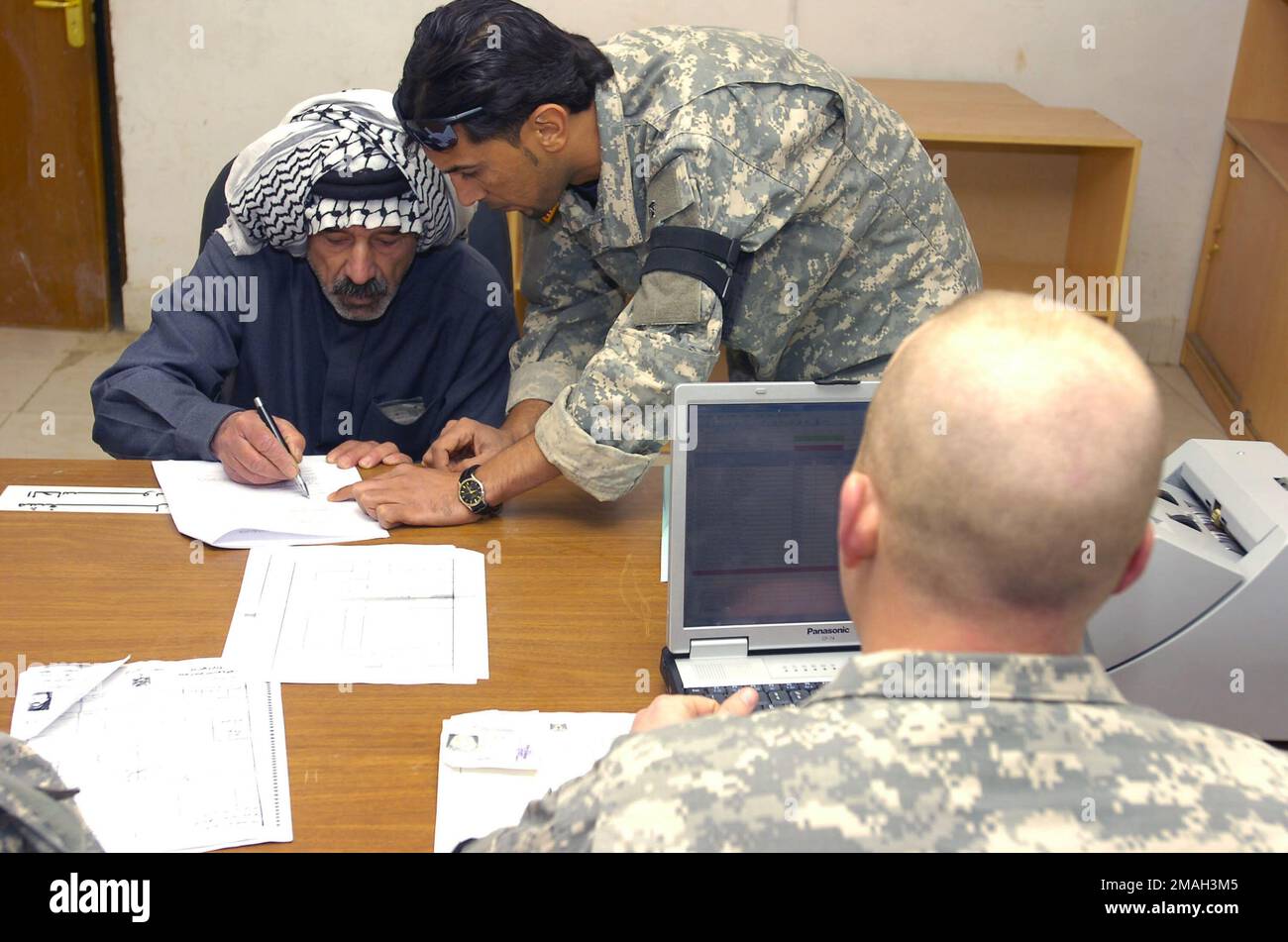 070318-A-2756F-003. Basis: Operationsbasis Paliwoda Staat: Salah Ah DIN Land: Irak (IRQ) Stockfoto