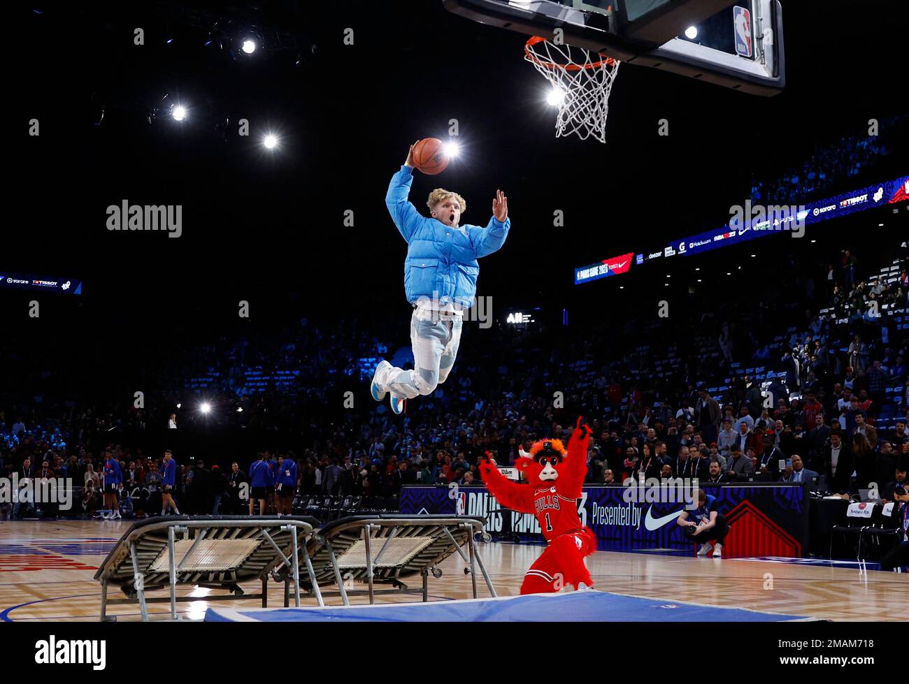 Basketball NBA Paris Game 2023 Detroit Pistons V Chicago Bulls