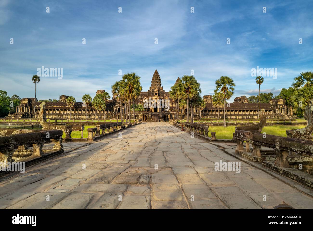 Angor Wat Tempel in Siem Reap, Kambodscha Stockfoto