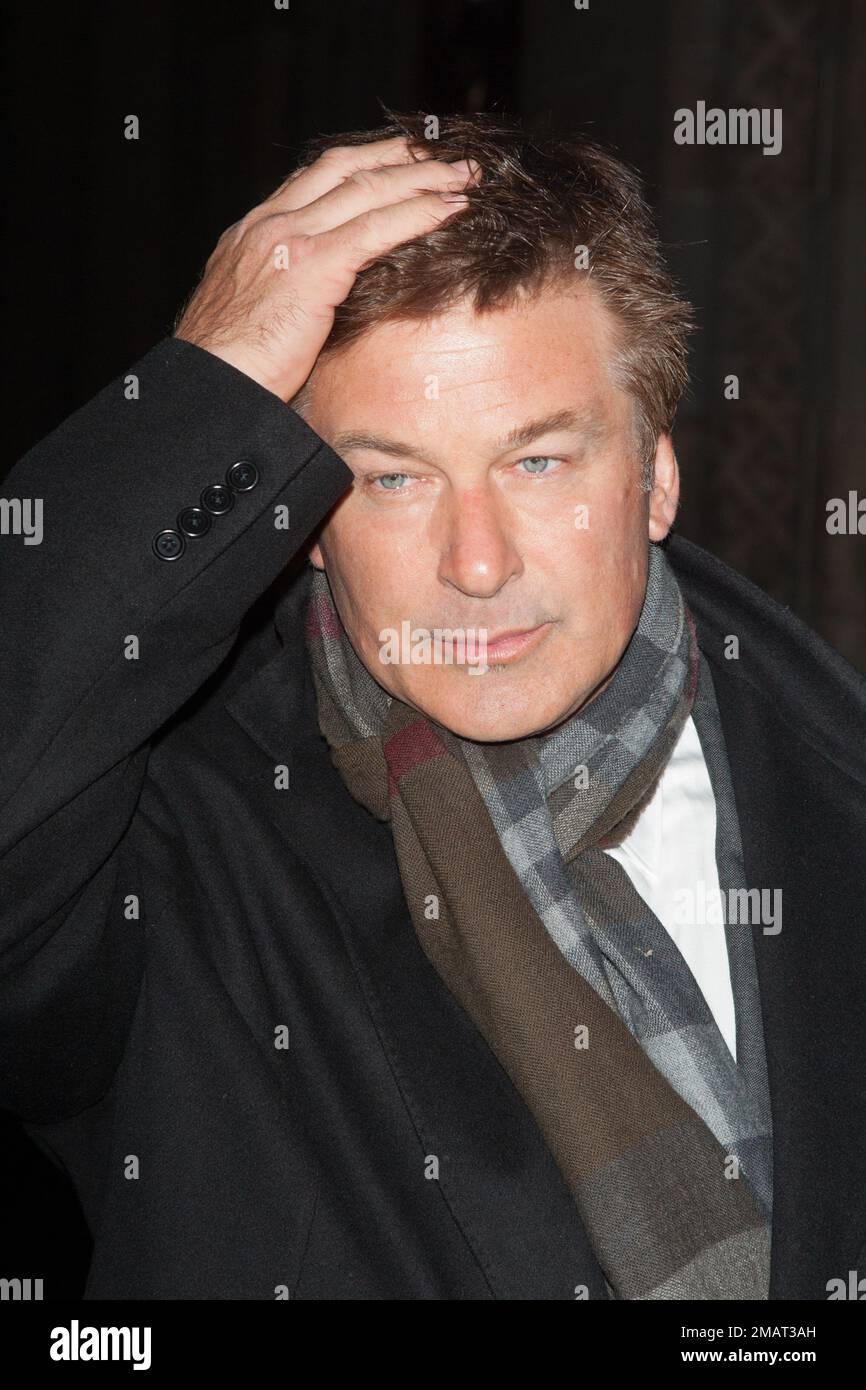 Schauspieler Alec Baldwin nimmt am 10. Januar 2012 an der Gala der National Board of Review Awards 2011 in der Cipriani 42. Street in New York City Teil. Stockfoto