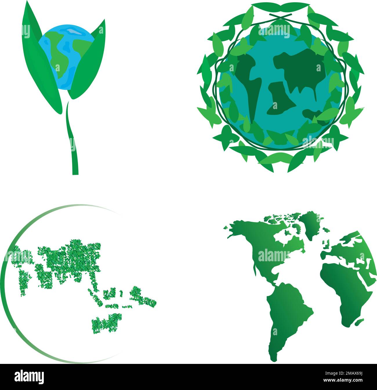 Earth Day Icon vektor Illustrationsdesign Stock Vektor