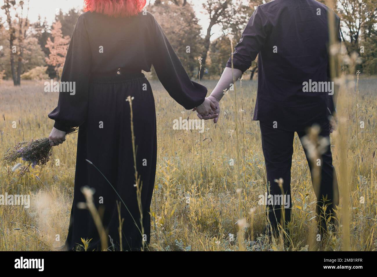 Nahaufnahme romantischer Kurzurlaub Konzeptfoto Stockfoto