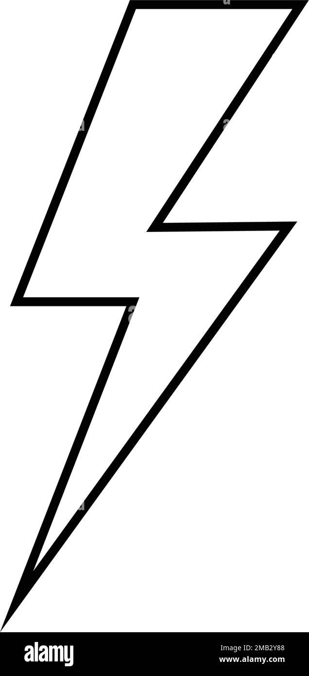 Logo mit elektrischem Symbol für elektrische Beleuchtung Stock Vektor