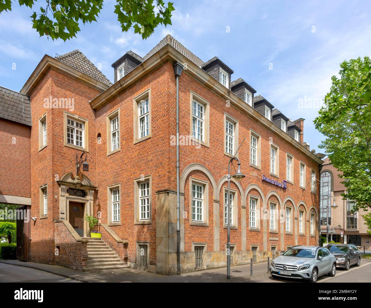 Deutsche Bank, Guetersloh, Ostwestfalen, Nordrhein-Westfalen, Deutschland Stockfoto