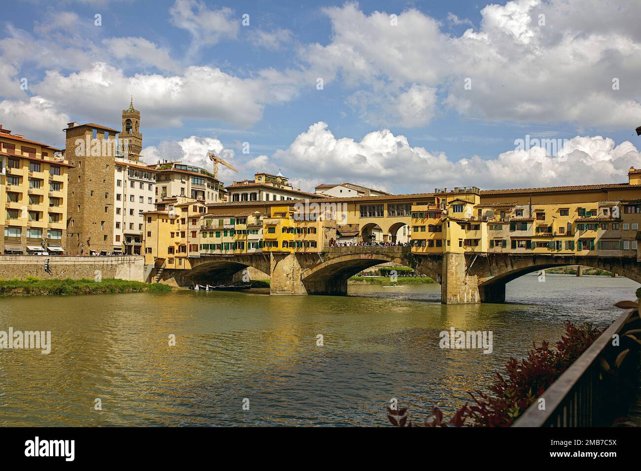 Firenze, Ponte Vecchio Stockfoto